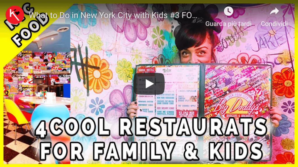 Cosa fare con bambini a New York – #3 Ristoranti