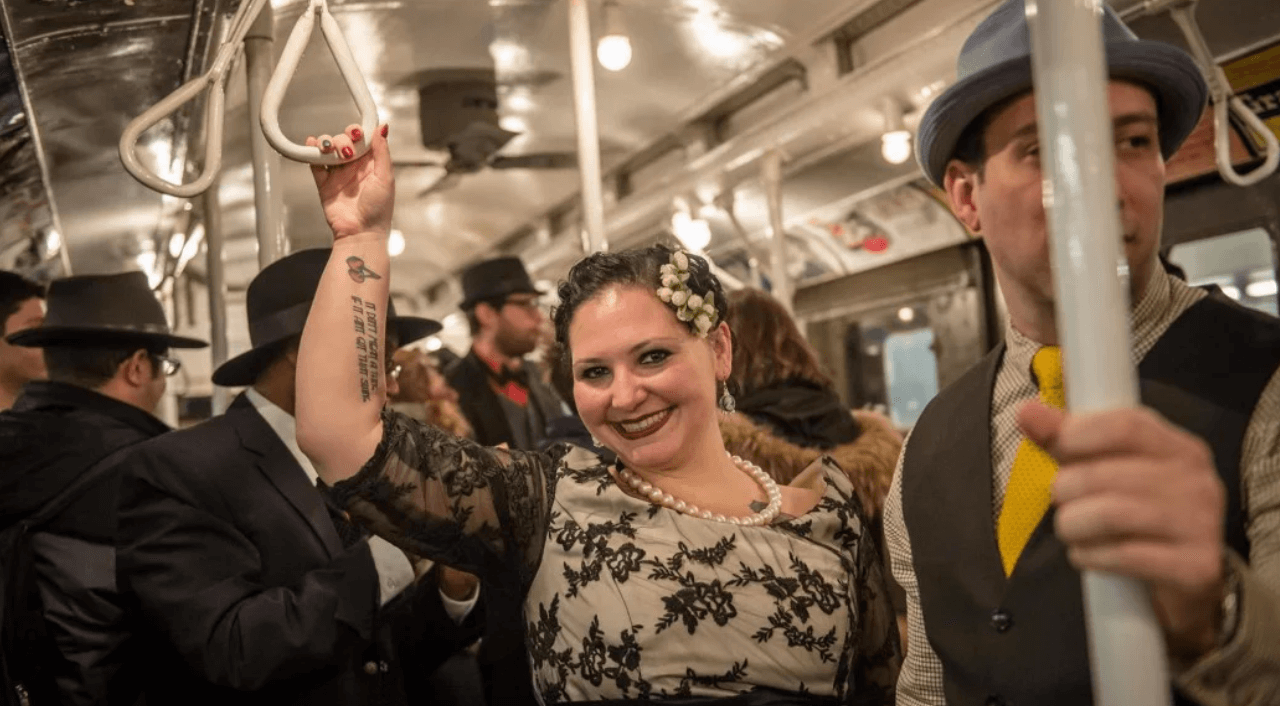 Free NYC Vintage Train: musica jazz, balli anni ’20, e stile elegante e senza tempo