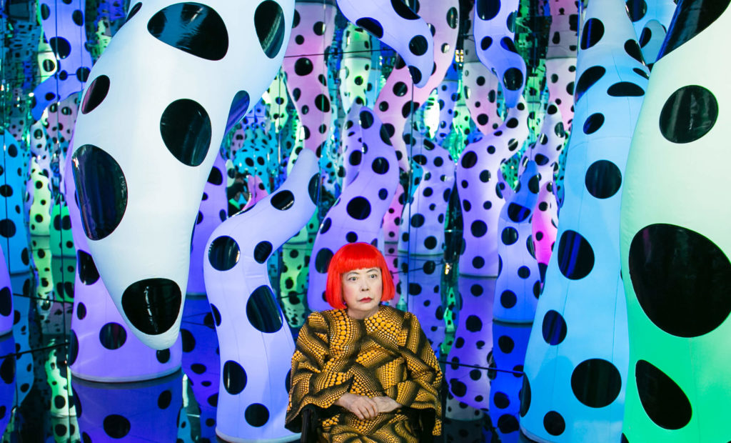 Dove vedere Yayoi Kusama a New York e dintorni. Info e dettagli per vedere una delle sue mostre tra Nyc, Boston e Westport.