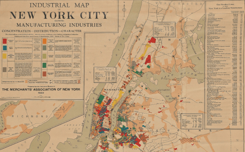 Vecchia New York: luoghi, storia, curiosità e produzioni delle fabbriche ed industrie più antiche della città