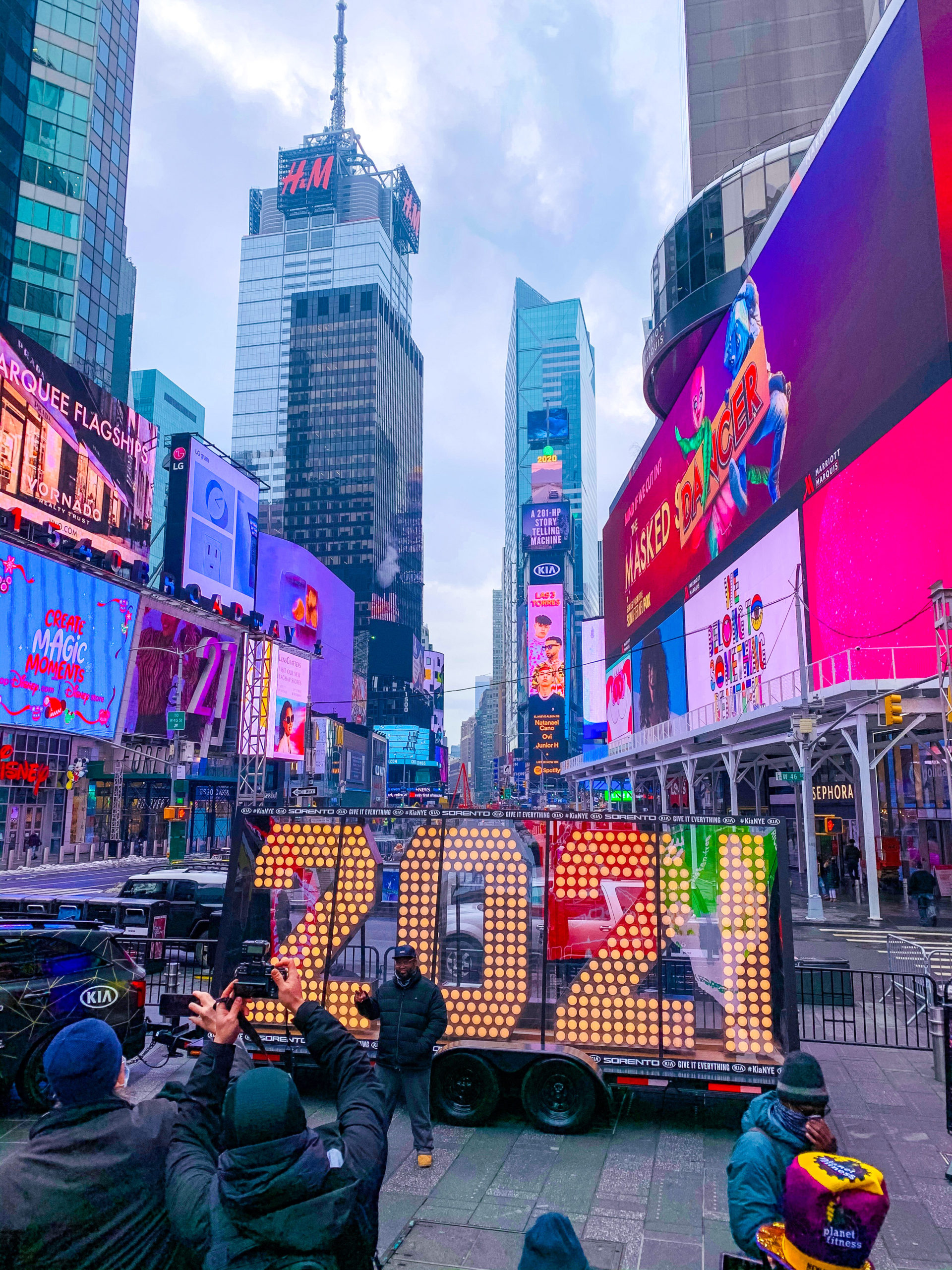 Natale a New York, 2021 numerals