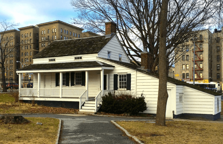 Edgar Allan Poe a New York Bronx Cottage