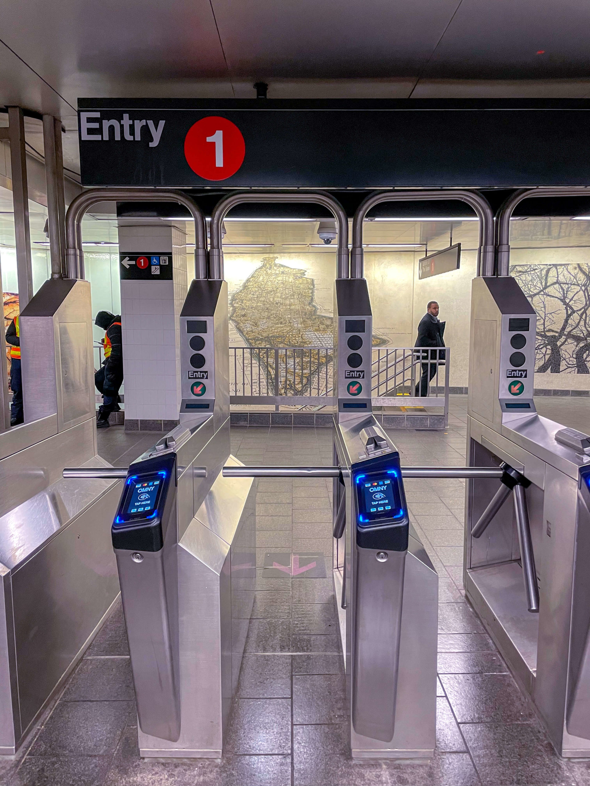 Aggiornamento metro a New York OMNY