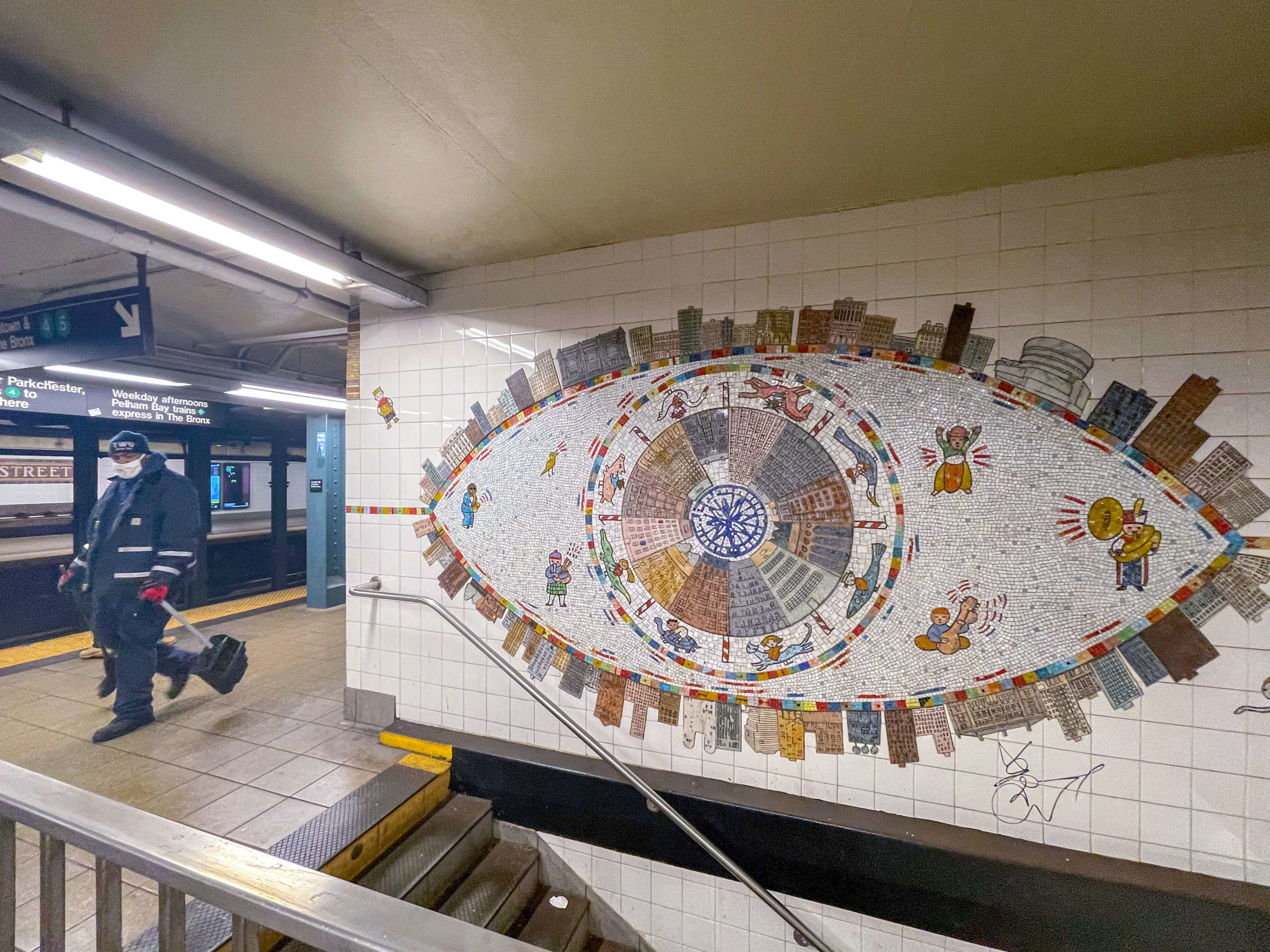 i cartelli della metropolitana a New York