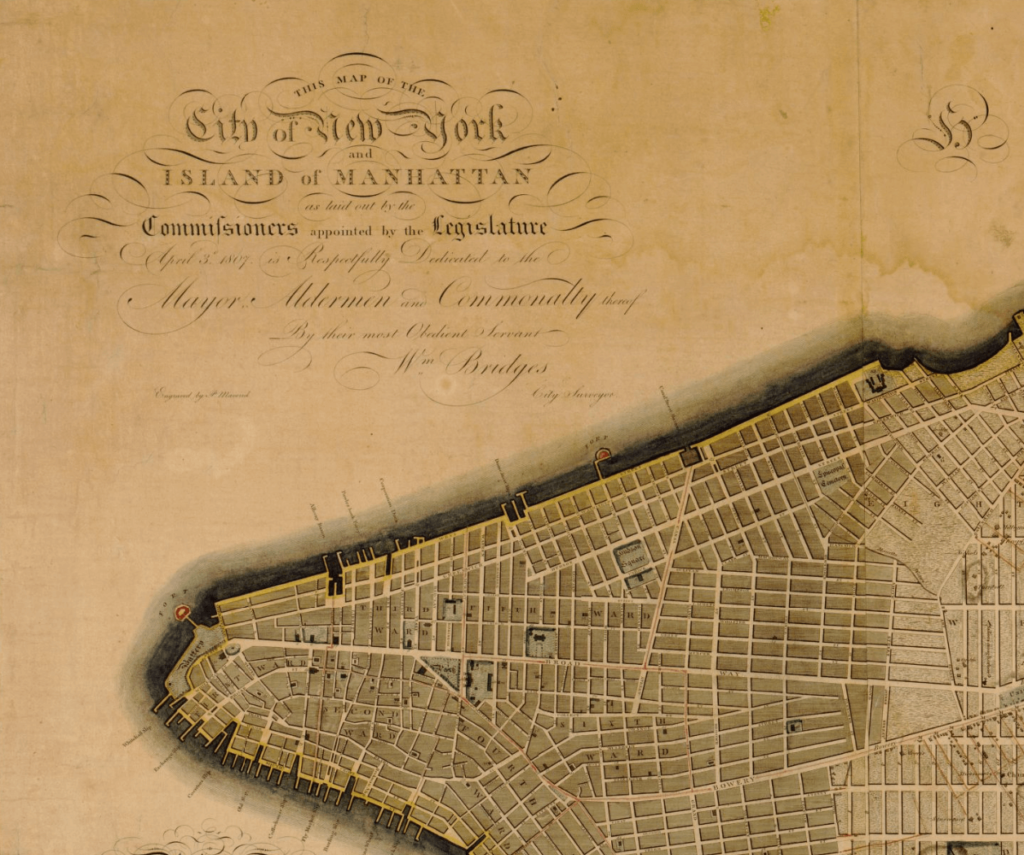 Storia della griglia di New York: l’evoluzione di Manhattan