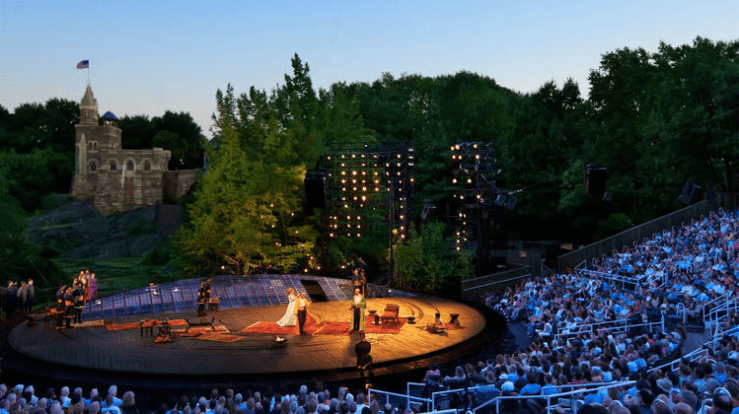 Novità a New York, Shakespeare in the Park