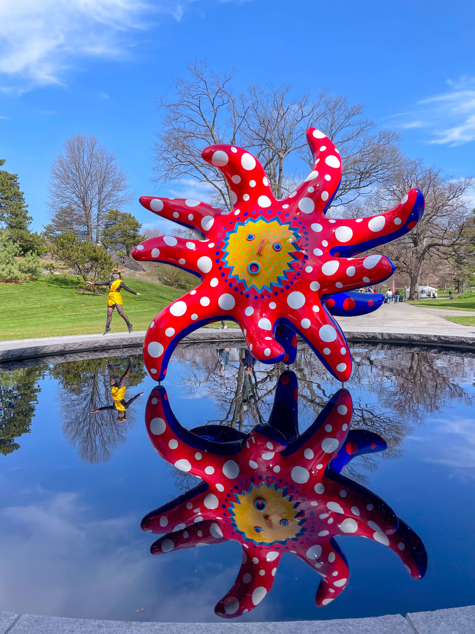 Yayoi Kusama a New York I want to fly to the universe