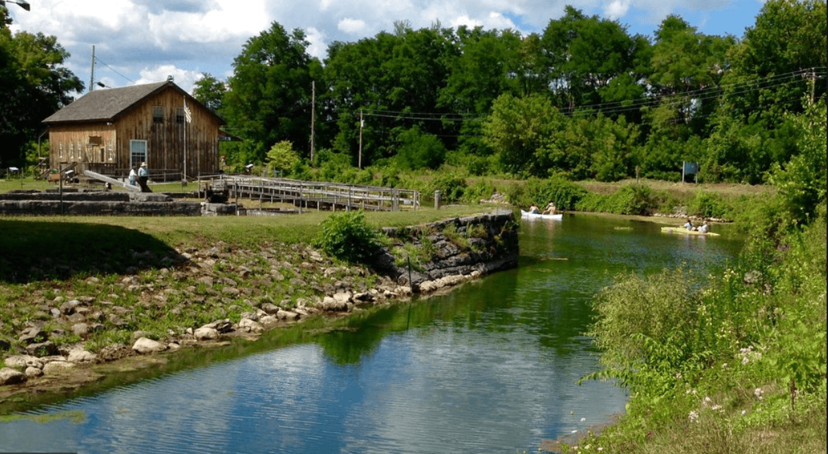 New York in bicicletta Chittenango Landing