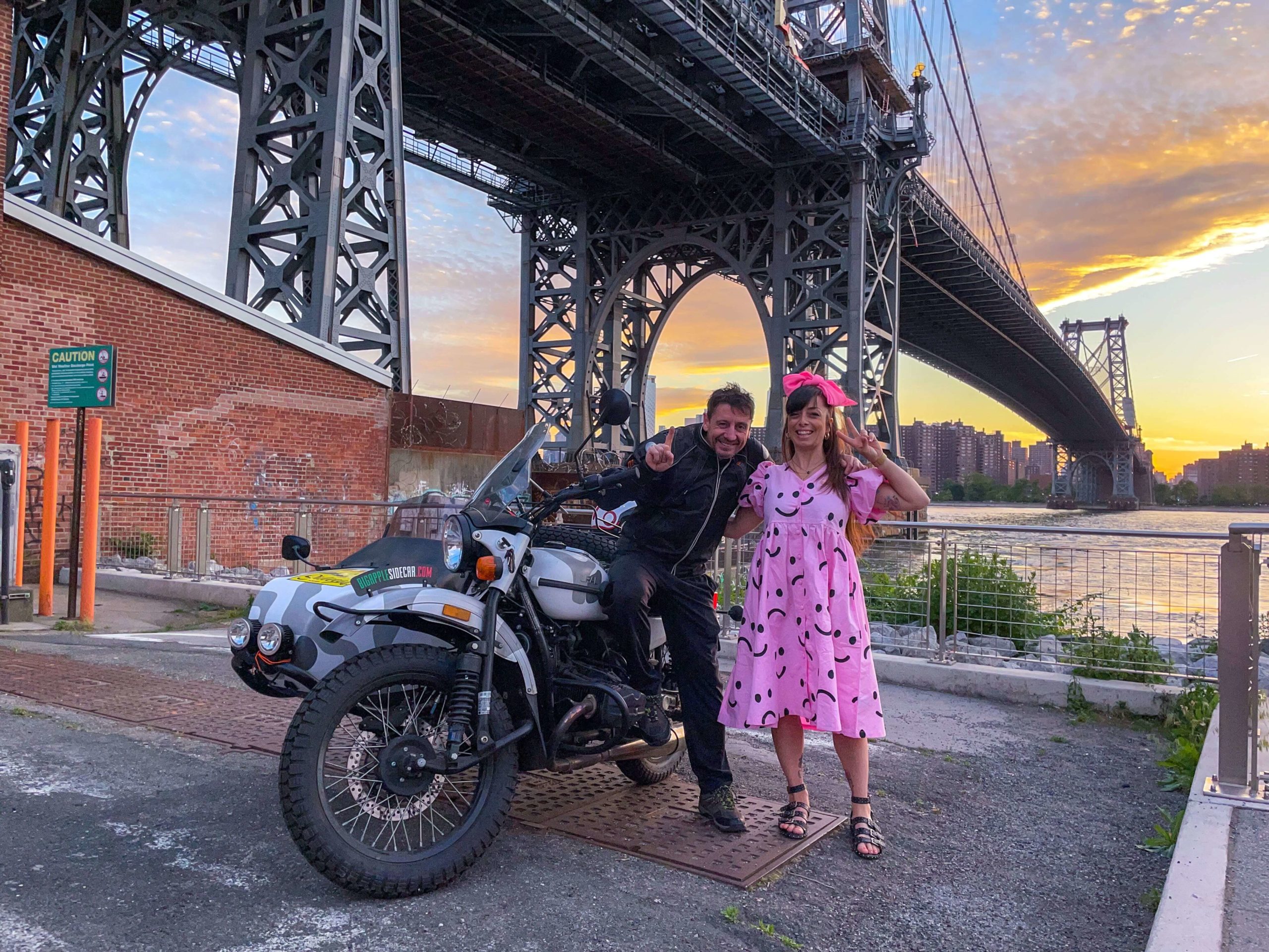 Esperienze alternative da fare a New York giro in sidecar