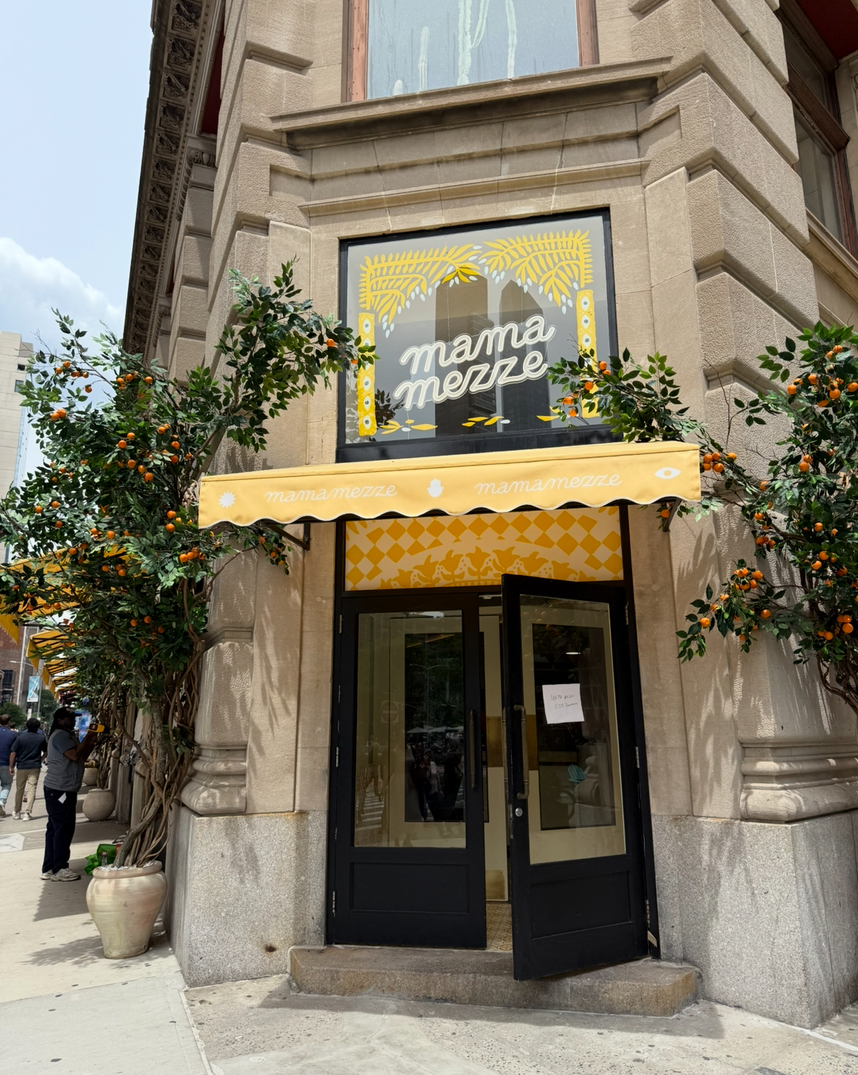 Mangiare all'aperto a New York - Nomad