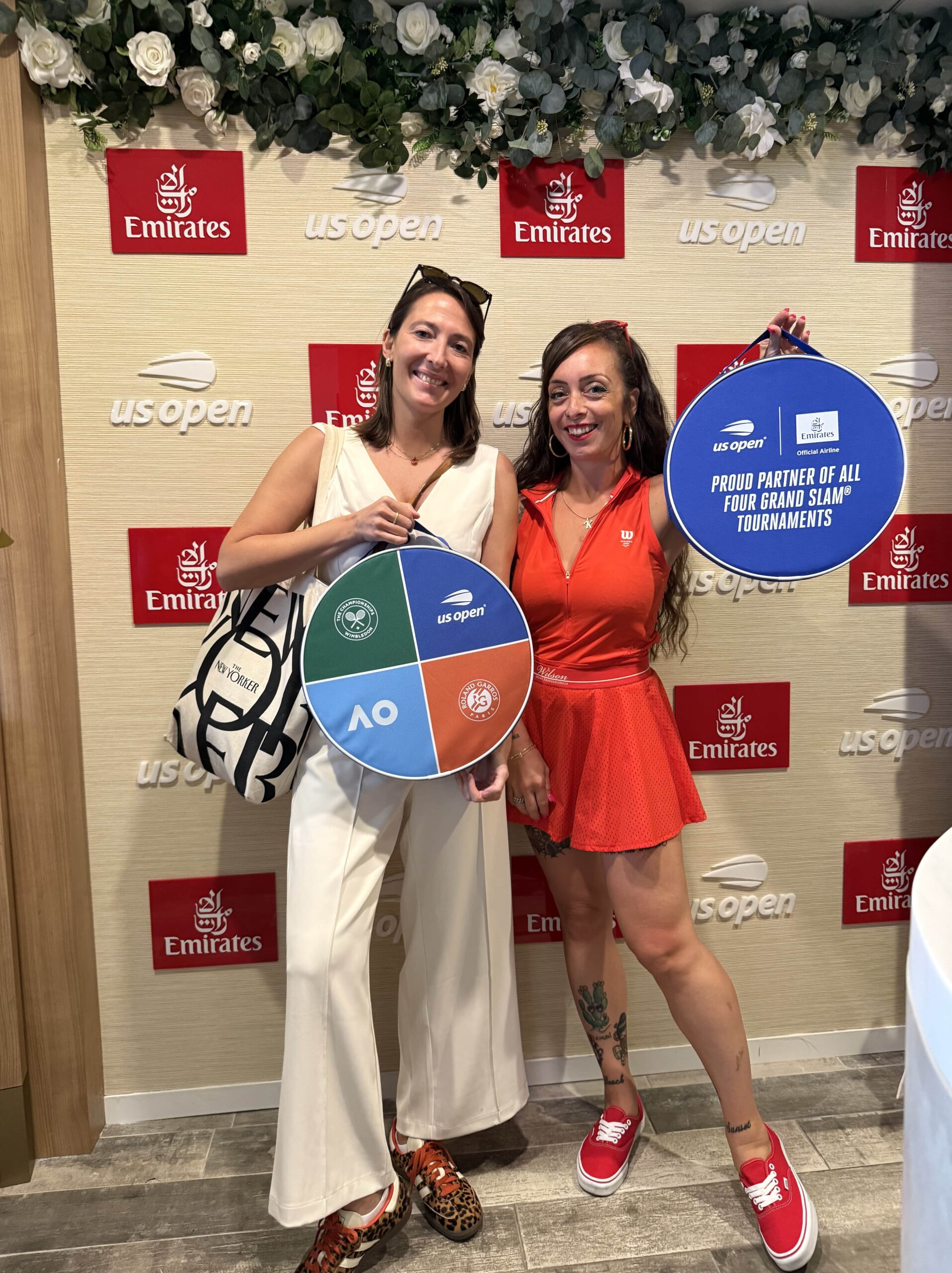 US Open a New York assistere ad un incontro di tennis con VIP Emirates