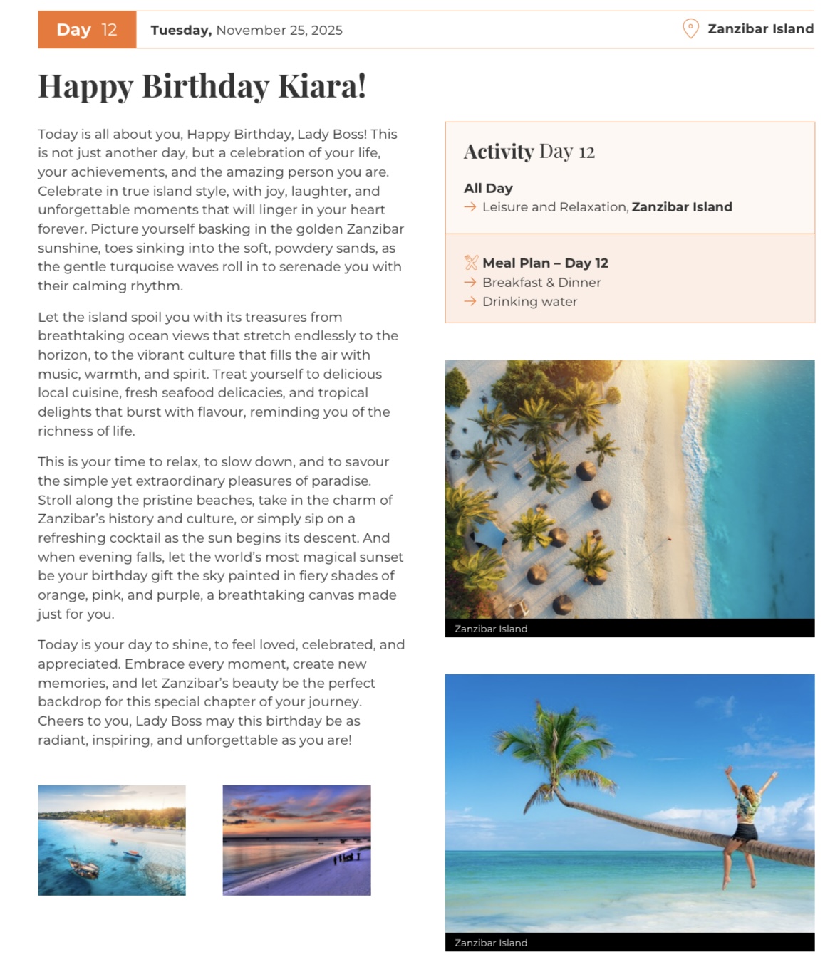 Organizzare un viaggio in